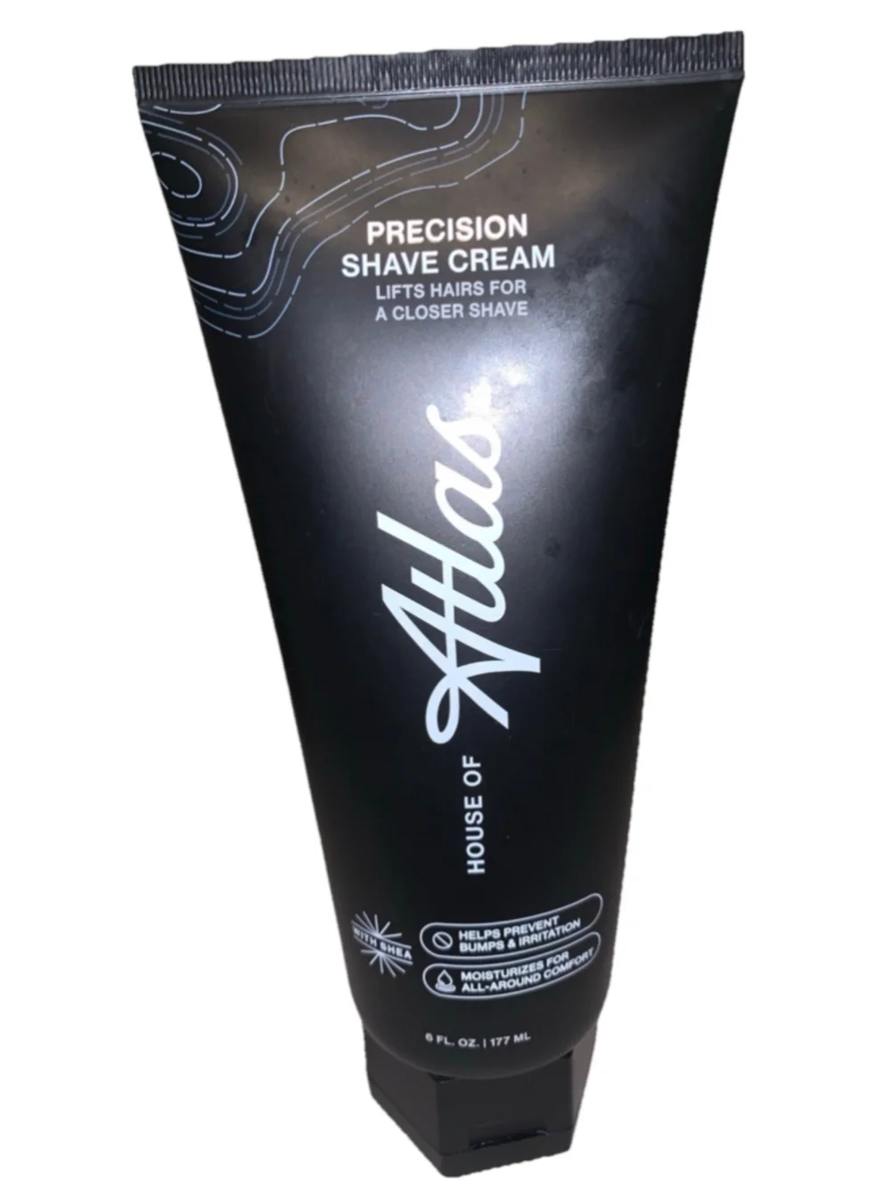 Precision Shave Cream for Men House of Atlas 6 Fl Oz Moisturizer Shea Butter New
